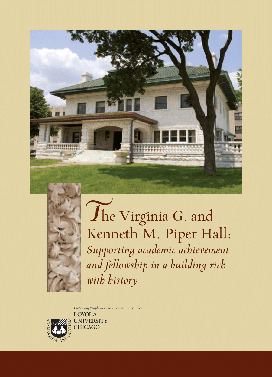 Supporting academic achievement and fellowship in a building rich with history